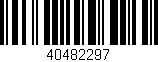 Código de barras (EAN, GTIN, SKU, ISBN): '40482297'