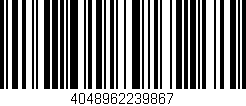 Código de barras (EAN, GTIN, SKU, ISBN): '4048962239867'