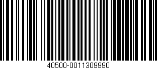 Código de barras (EAN, GTIN, SKU, ISBN): '40500-0011309990'