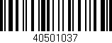Código de barras (EAN, GTIN, SKU, ISBN): '40501037'