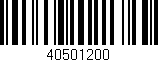 Código de barras (EAN, GTIN, SKU, ISBN): '40501200'