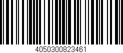 Código de barras (EAN, GTIN, SKU, ISBN): '4050300823461'