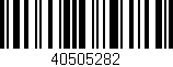 Código de barras (EAN, GTIN, SKU, ISBN): '40505282'