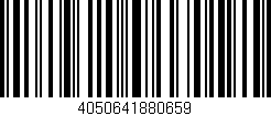 Código de barras (EAN, GTIN, SKU, ISBN): '4050641880659'