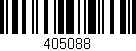 Código de barras (EAN, GTIN, SKU, ISBN): '405088'