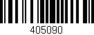 Código de barras (EAN, GTIN, SKU, ISBN): '405090'