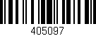 Código de barras (EAN, GTIN, SKU, ISBN): '405097'