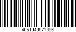 Código de barras (EAN, GTIN, SKU, ISBN): '4051043971396'