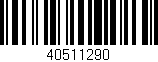 Código de barras (EAN, GTIN, SKU, ISBN): '40511290'