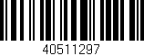Código de barras (EAN, GTIN, SKU, ISBN): '40511297'