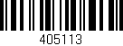 Código de barras (EAN, GTIN, SKU, ISBN): '405113'