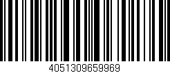 Código de barras (EAN, GTIN, SKU, ISBN): '4051309659969'