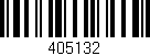 Código de barras (EAN, GTIN, SKU, ISBN): '405132'