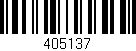 Código de barras (EAN, GTIN, SKU, ISBN): '405137'