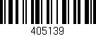 Código de barras (EAN, GTIN, SKU, ISBN): '405139'