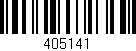 Código de barras (EAN, GTIN, SKU, ISBN): '405141'