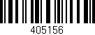 Código de barras (EAN, GTIN, SKU, ISBN): '405156'