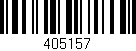 Código de barras (EAN, GTIN, SKU, ISBN): '405157'