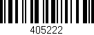 Código de barras (EAN, GTIN, SKU, ISBN): '405222'