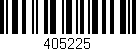 Código de barras (EAN, GTIN, SKU, ISBN): '405225'