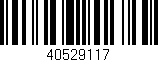 Código de barras (EAN, GTIN, SKU, ISBN): '40529117'