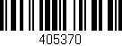 Código de barras (EAN, GTIN, SKU, ISBN): '405370'