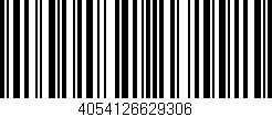 Código de barras (EAN, GTIN, SKU, ISBN): '4054126629306'
