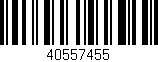 Código de barras (EAN, GTIN, SKU, ISBN): '40557455'