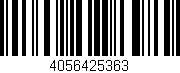 Código de barras (EAN, GTIN, SKU, ISBN): '4056425363'