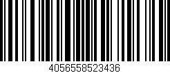 Código de barras (EAN, GTIN, SKU, ISBN): '4056558523436'