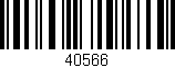 Código de barras (EAN, GTIN, SKU, ISBN): '40566'