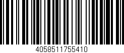 Código de barras (EAN, GTIN, SKU, ISBN): '4058511755410'