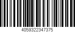 Código de barras (EAN, GTIN, SKU, ISBN): '4059322347375'