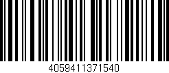 Código de barras (EAN, GTIN, SKU, ISBN): '4059411371540'