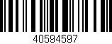 Código de barras (EAN, GTIN, SKU, ISBN): '40594597'