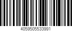 Código de barras (EAN, GTIN, SKU, ISBN): '4059505533991'