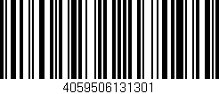 Código de barras (EAN, GTIN, SKU, ISBN): '4059506131301'