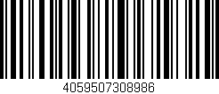 Código de barras (EAN, GTIN, SKU, ISBN): '4059507308986'