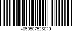 Código de barras (EAN, GTIN, SKU, ISBN): '4059507526878'