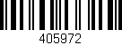 Código de barras (EAN, GTIN, SKU, ISBN): '405972'