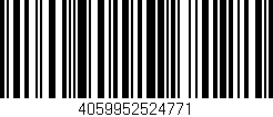 Código de barras (EAN, GTIN, SKU, ISBN): '4059952524771'
