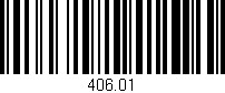 Código de barras (EAN, GTIN, SKU, ISBN): '406.01'