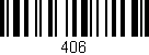 Código de barras (EAN, GTIN, SKU, ISBN): '406'
