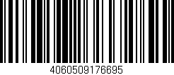 Código de barras (EAN, GTIN, SKU, ISBN): '4060509176695'