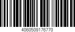 Código de barras (EAN, GTIN, SKU, ISBN): '4060509176770'