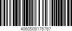 Código de barras (EAN, GTIN, SKU, ISBN): '4060509176787'