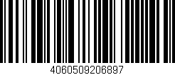 Código de barras (EAN, GTIN, SKU, ISBN): '4060509206897'
