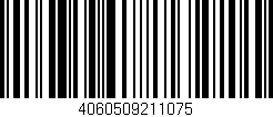 Código de barras (EAN, GTIN, SKU, ISBN): '4060509211075'