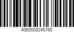 Código de barras (EAN, GTIN, SKU, ISBN): '4060509245780'