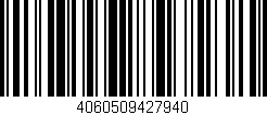 Código de barras (EAN, GTIN, SKU, ISBN): '4060509427940'
